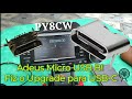 Adeus Micro USB! Fiz o Upgrade para USB-C no meu Rádio IC-705 da ICOM (Muito mais prático!)