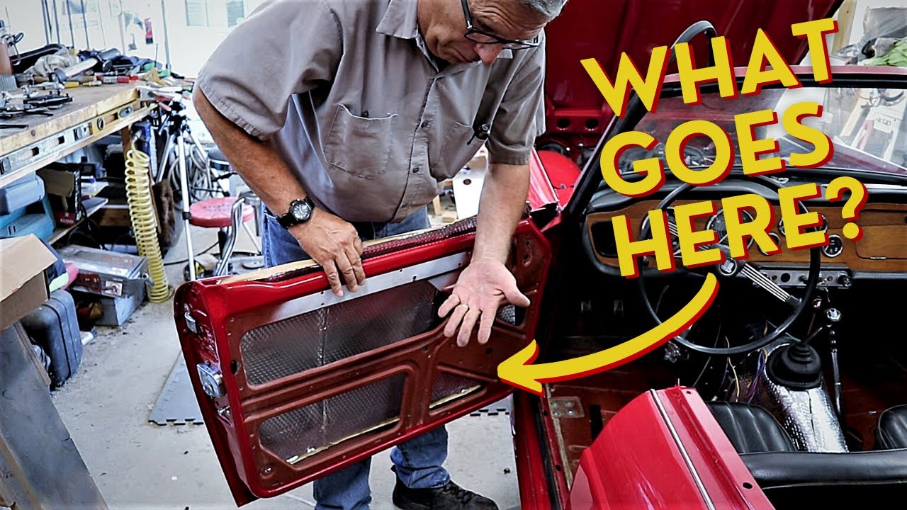 Dusting Off OLD WINDOW PARTS - What is all this JUNK??? | Triumph TR4 Window Install Part 1