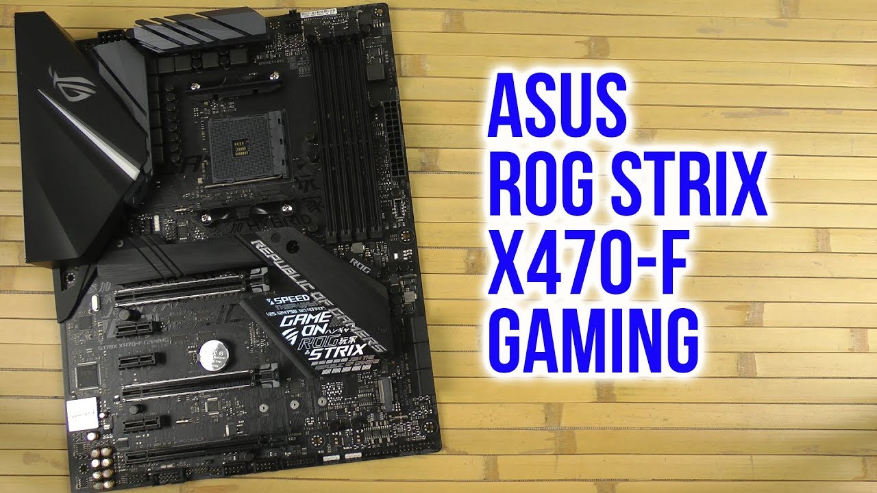 Материнская плата Asus ROG Strix X470-F Gaming (sAM4, AMD X470