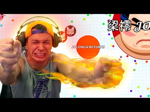 JOLONGA NÃO SE INTERESSA EM CAVALOS! (de volta ao agar.io!)