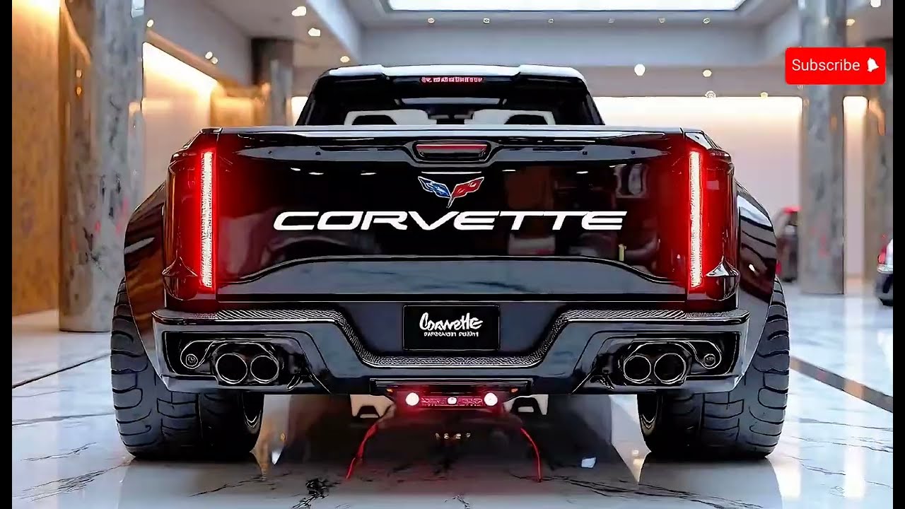 "2025 Chevrolet Corvette Pickup First Drive: Speed Meets Utility!"