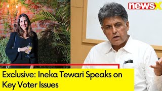 Manish Tiwari's Daughter Eneka Tiwari Speaks on Key Voter Issues in Chandigarh | Exclusive