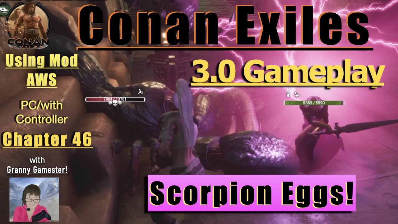 Scorpion Eggs! Conan Exiles 3.0 YouTube