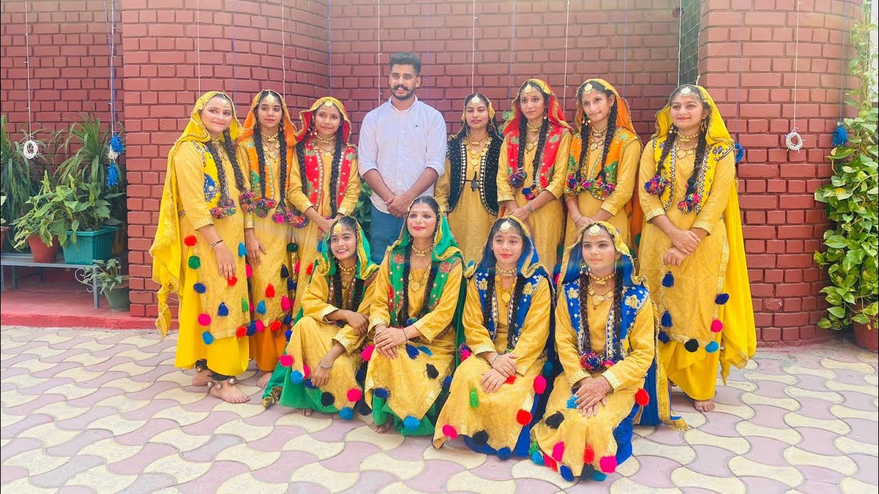 Luddi performance by Dr B.s  Sandhu Memorial Public School #luddi #culture #punjab #bhangra #school