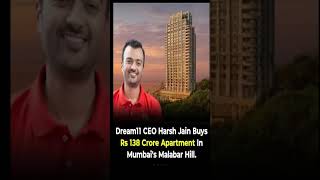 Famous #dream 11 co- founder ' #harsh jain ' ka #ghar Wealth