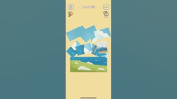 Satistory Tidy Up Level 153 – Sky and Grass Puzzle Assembly (3 Stars)