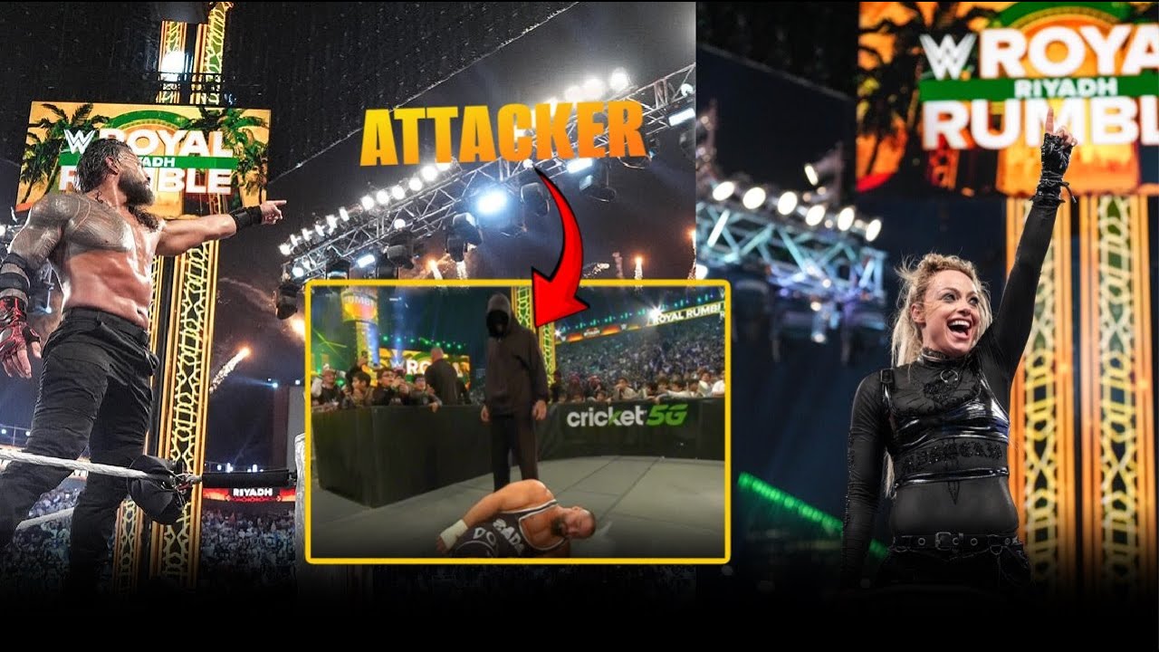 Rumble Me MYSTERY ATTACKER- Roman & Morgan WINS 2026 Royal Rumble, AJ Retried, Drew ELIMINATE Cody