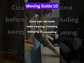 Zeta Moving checklist 10
