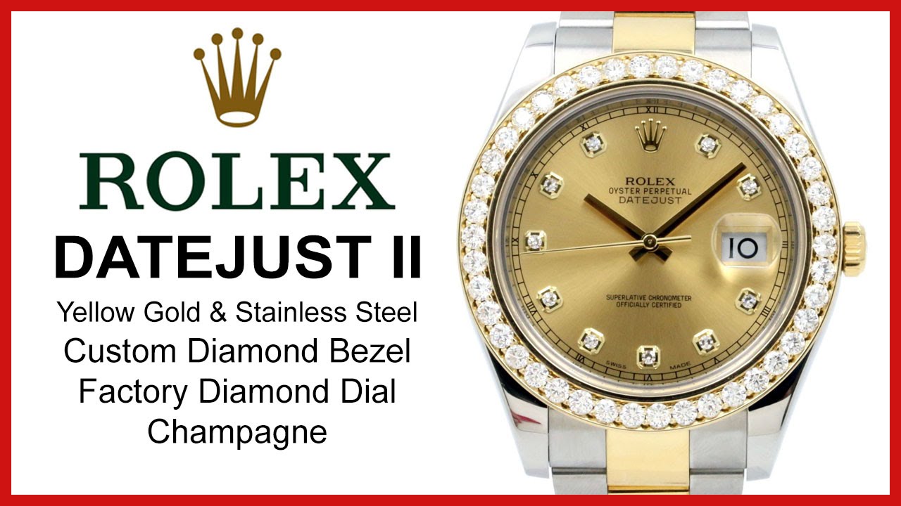 aftermarket diamond bezel for rolex