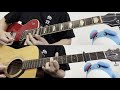 「羽根~夜空を越えて~(Rearrange)」を耳コピして弾いてみた。【THE BACK HORN全曲ギター動画】