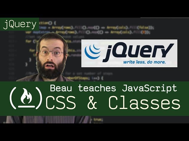 jQuery: CSS and classes