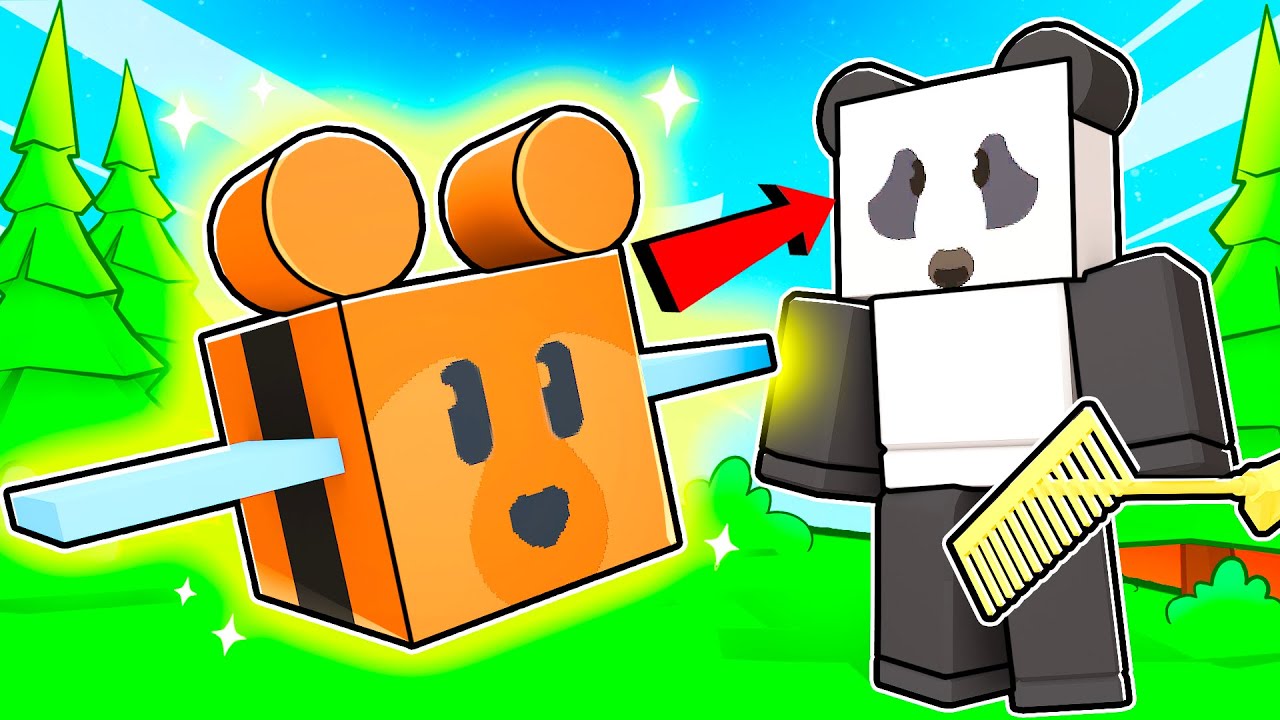 Buying The Bear Bee On Bee Swarm Simulator! (ITS SO GOOD)