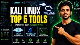 Top Ethical Hacking Tools Every Beginner Must Learn | Kali Linux Tutorial Every Hacking Tools Explained In 5 Minutes