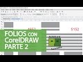 Tutorial CorelDRAW / numeracion con folio PARTE 2