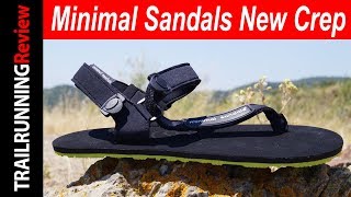 Minimal Sandals New Crep Las sandalias minimalistas de gran ajuste - YouTube