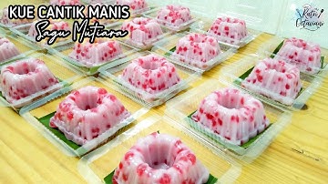 Thumbnail of SECANTIK NAMANYA, SEMANIS RASANYA || KUE CANTIK MANIS SAGU MUTIARA