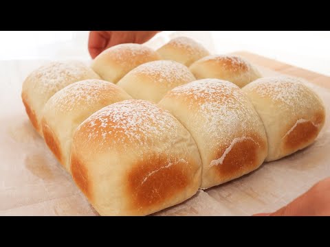 Only 5 Ingredients No Butter, No Egg Super Fluffy and Soft Coconut milk bread