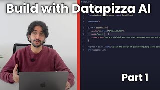 Build a Working AI Chatbot in 7 Lines of Code | Datapizza AI Guide (1/8)