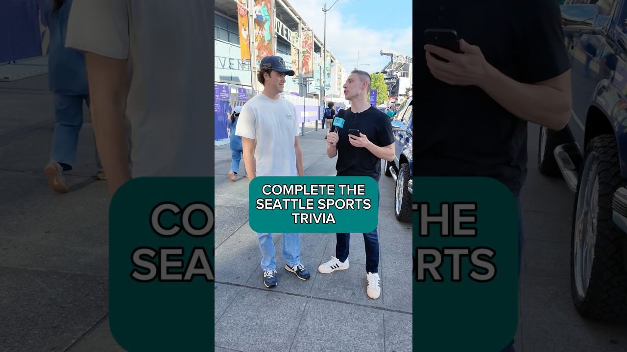 CAN HE COMPLETE THE SEATTLE SPORTS TRIVIA??