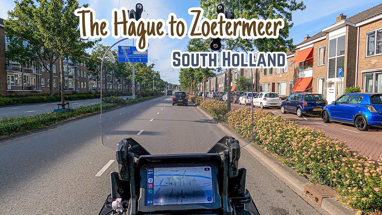 The Hague to Zoetermeer on the Honda Africa Twin YouTube