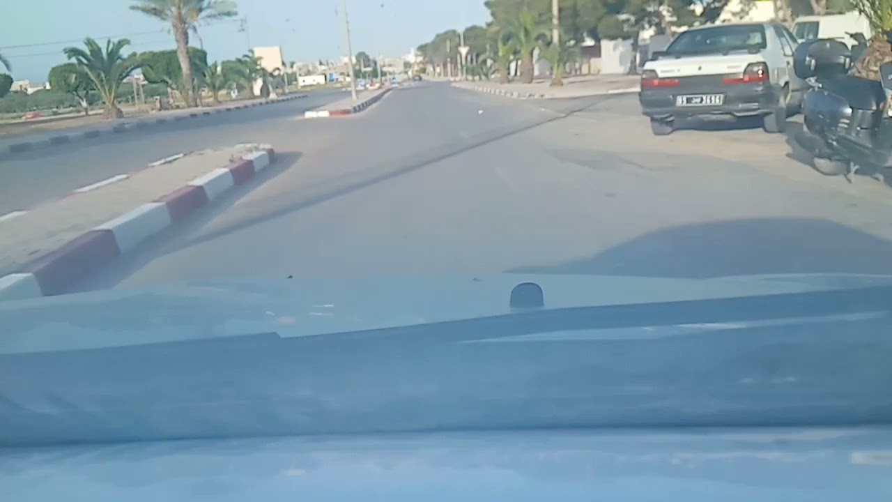 driving in sahline and Monastir  (Tunisia) 2021