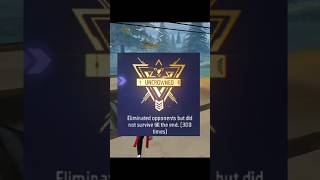 Complete Uncrowded Mission Achievement in Free Fire #shorts screenshot 2