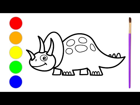 Video: Si Të Vizatoni Një Dinosaur
