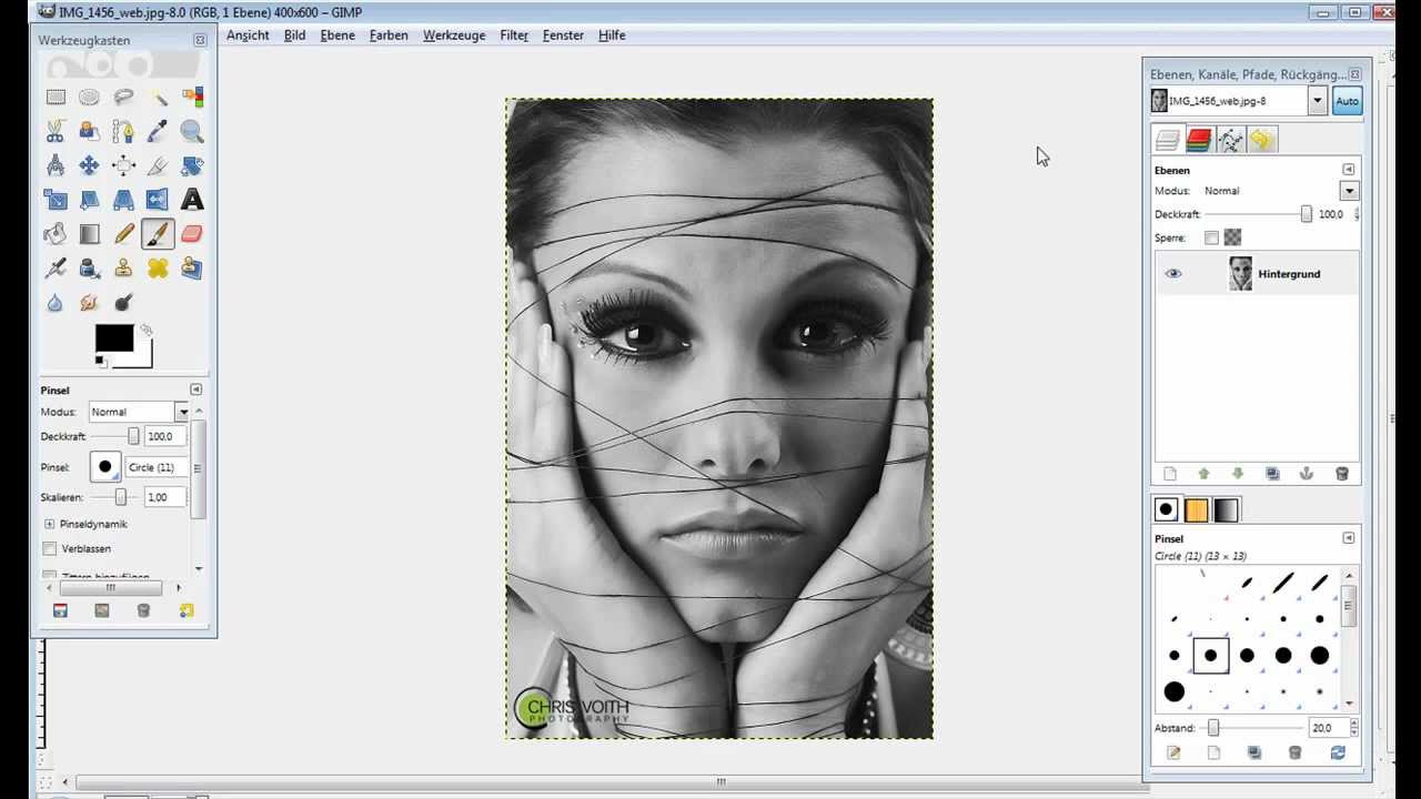 GIMP - Tutorial - Bild öffnen + Sound Test - KEINE VERARSCHE - HD - YouTube