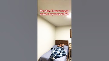 Me vs the strange noises at 3AM. #Relatable #funny  #skits #shorts  #comedy  #fyp