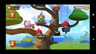 Angry birds go tracker trekked race Snow