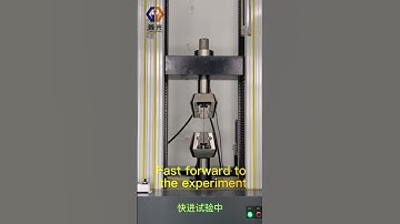 universal testing machine operation video # tensile strength test # metal tensile test
