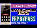 Huawei Y5ll CUN U29 Frp Bypass Vere Easy new Trick 2020
