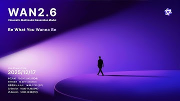 Wan 2.6 Live Release | EU Session: The Cinematic Multimodal Generation Model