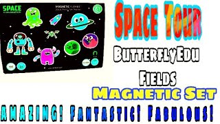 Space Tour Imagination Toy / ButterflyEdu Fields Magnetic Set Review /#short