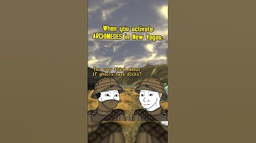 When you activate Archimedes in Fallout New Vegas: #fallout #memes #shorts