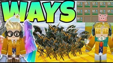 How  To Get Stack Crosses in SkyBlock New 100℅ Glitch  (Blockman Go) | Unrivalled Gamer