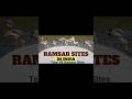 2 New Ramsar Site #new #ramsar #ram #site #environment #aravali #nature #conservation #news #gk #gs