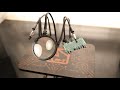 M-T Helping Hands Soldering Station, Magnetic Third Hand Tool PCB Holder with 5X Magnifying Glass
