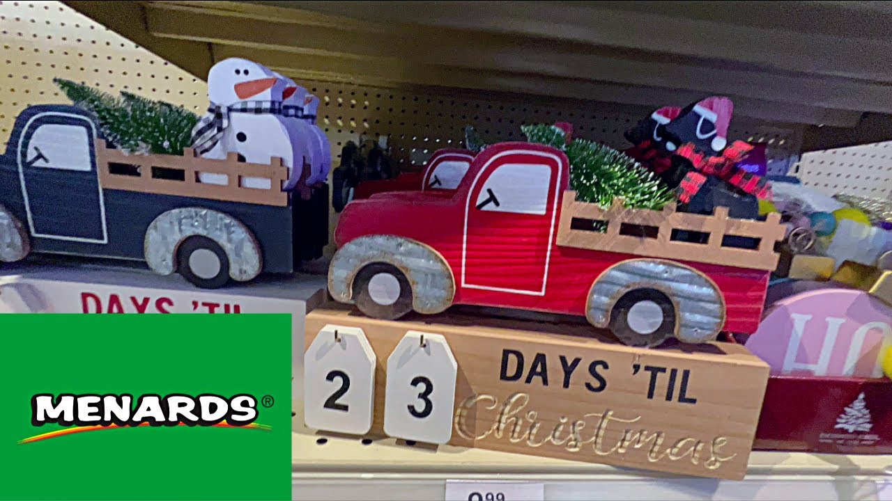 Menards Christmas Decorations with me YouTube