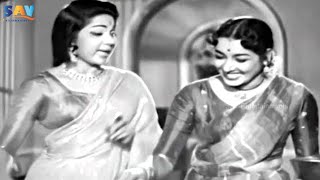 Bhanumathi And Jamuna Kitchen Comedy Thodu Needa Movie Scene