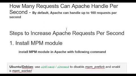 MPM(Multi-Processing Module) installation on apache
