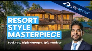 Just Listed: 141 Merindah Rd Baulkham Hills | 5BR, 3BA, 2GA | Pool   Spa | Blue Ribbon Real Estate