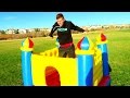 ADULTS TAKEOVER A BOUNCE CASTLE!