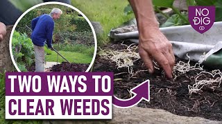 conquer weeds the no-dig way: insights from charles dowding