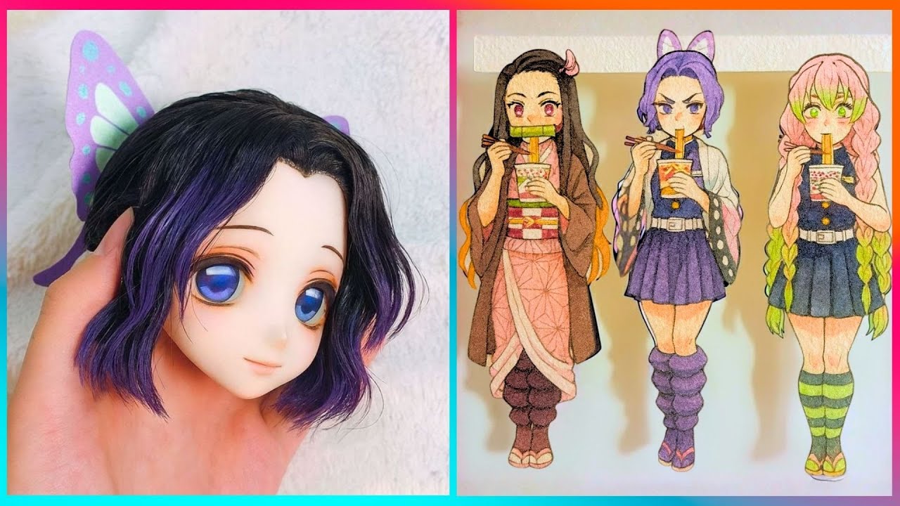 Креативные Работы Вдохновленные Аниме ИСТРЕБИТЕЛЬ ДЕМОНОВ на Другом Уровне ▶ 3