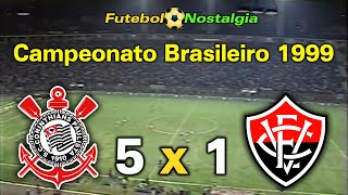 Corinthians 5 x 1 Vitória - 18-08-1999 ( Campeonato Brasileiro )