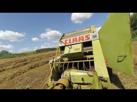 Обзор пресс подборщика Claas rolland 44