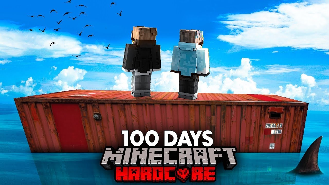 We Survived 100 Days Stranded On A CONTAINER...