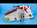 Custom LEGO Star Wars Republic Gunship Model (INSTRUCTIONS AVALIABLE)!