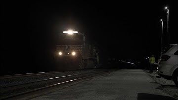 NS 64R at CP367 in Waterloo, IN with friendly crew!